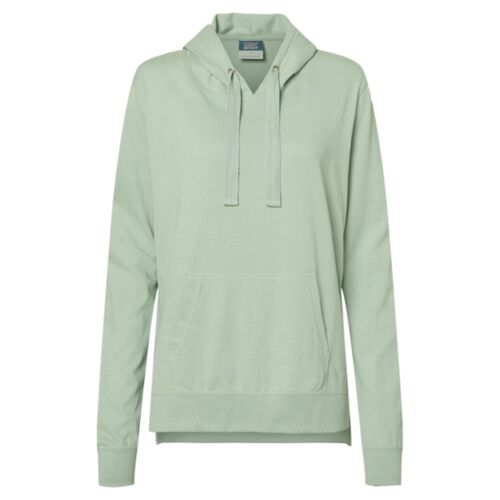 Women's Sueded Jersey Hooded Sweatshirt Thumbnail