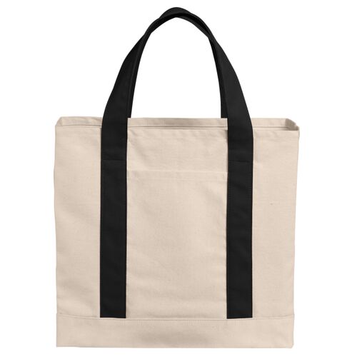 Cotton Canvas Two Tone Tote Thumbnail