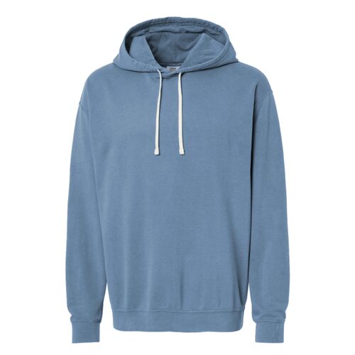 Unisex Garment-Dyed Lightweight Fleece Hooded Sweatshirt Thumbnail
