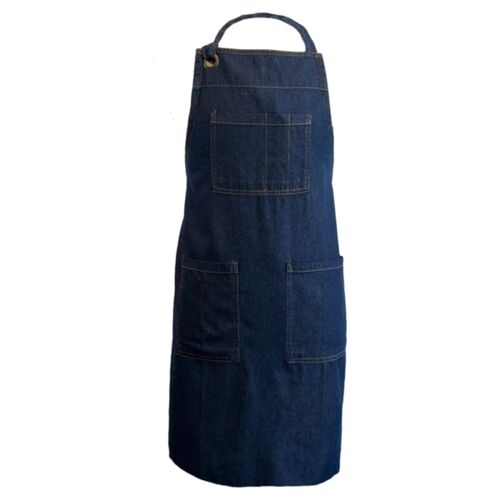 5-Pocket Recycled Cotton Denim Apron Thumbnail