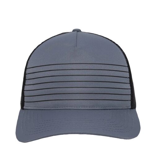 Striped 5-Panel Trucker Cap Thumbnail