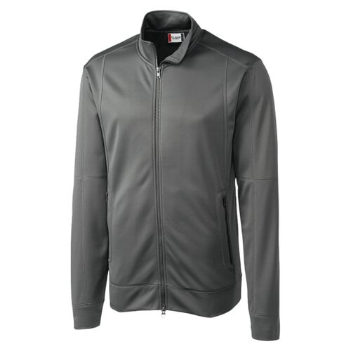 Clique Helsa Performance Mens Full Zip Knit Jacket Thumbnail