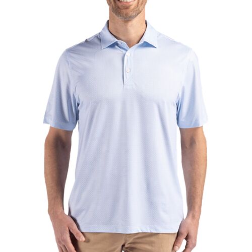Cutter & Buck Pike Eco Diamond Dot Print Recycled Mens Big & Tall Polo Thumbnail