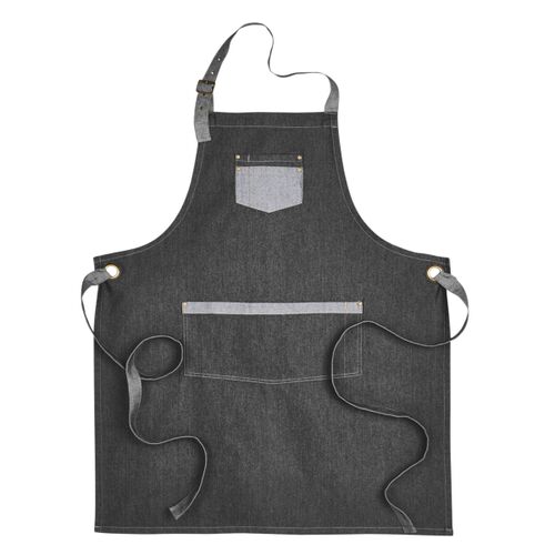 Domain Contrast Denim Bib Apron Thumbnail