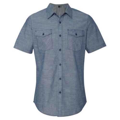 Men's Chambray Short Sleeve Shirt Thumbnail
