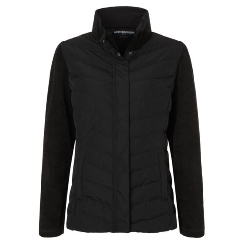 Women's Mixed Media Chevron Jacket Thumbnail