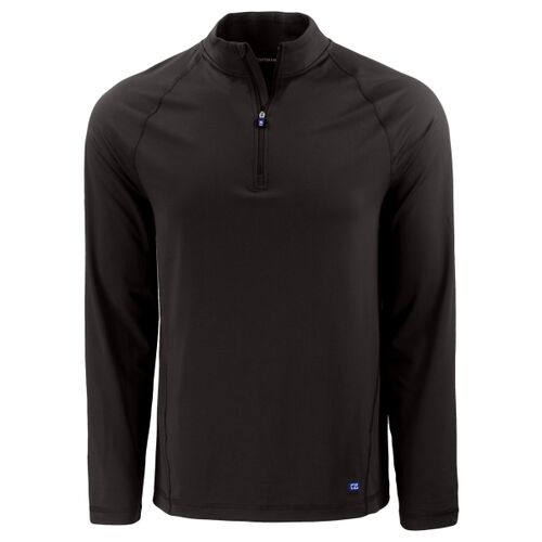 Cutter & Buck Prospect Recycled Featherlight Stretch Mens Big & Tall Quarter Zip Thumbnail