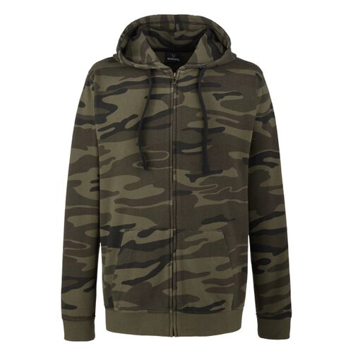 Men's Camo Full-Zip Hooded Sweatshirt Thumbnail