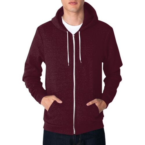 MT497 Salt and Pepper Zip Hoody Thumbnail
