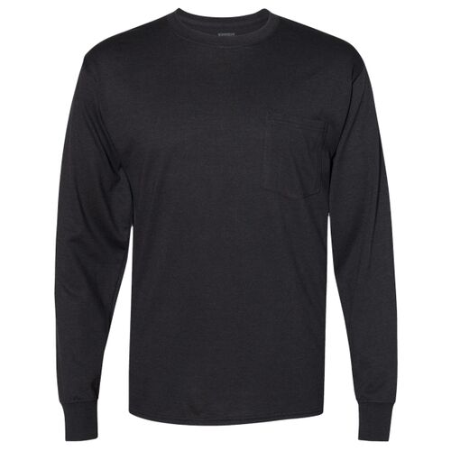 Unisex Workwear Long Sleeve Pocket T-Shirt Thumbnail