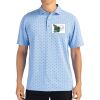 Cutter & Buck Virtue Eco Pique Tile Print Recycled Mens Polo Thumbnail