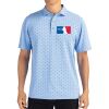 Cutter & Buck Virtue Eco Pique Tile Print Recycled Mens Polo Thumbnail