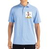 Cutter & Buck Virtue Eco Pique Tile Print Recycled Mens Polo Thumbnail