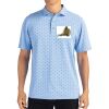 Cutter & Buck Virtue Eco Pique Tile Print Recycled Mens Polo Thumbnail