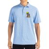 Cutter & Buck Virtue Eco Pique Tile Print Recycled Mens Polo Thumbnail