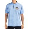 Cutter & Buck Virtue Eco Pique Tile Print Recycled Mens Polo Thumbnail