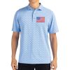 Cutter & Buck Virtue Eco Pique Tile Print Recycled Mens Polo Thumbnail