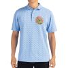 Cutter & Buck Virtue Eco Pique Tile Print Recycled Mens Polo Thumbnail
