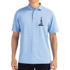 Cutter & Buck Virtue Eco Pique Tile Print Recycled Mens Polo Thumbnail