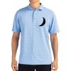 Cutter & Buck Virtue Eco Pique Tile Print Recycled Mens Polo Thumbnail