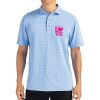 Cutter & Buck Virtue Eco Pique Tile Print Recycled Mens Polo Thumbnail