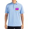 Cutter & Buck Virtue Eco Pique Tile Print Recycled Mens Polo Thumbnail
