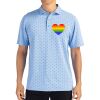 Cutter & Buck Virtue Eco Pique Tile Print Recycled Mens Polo Thumbnail