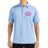 Cutter & Buck Virtue Eco Pique Tile Print Recycled Mens Polo Thumbnail