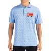 Cutter & Buck Virtue Eco Pique Tile Print Recycled Mens Polo Thumbnail